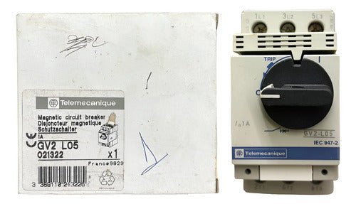 Disjuntor Motor Magnético Gv2l05 1a 50ka Telemecanique 690v 50-60hz