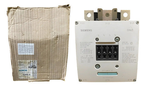 Contator Tripolar 3rt1064-6af36 225a 110kw 110/127v Siemens 110/127v