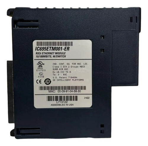 Modulo Ethernet 10/100mbits W/switch Ic695etm001-er GE