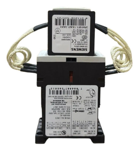 Contator Tripolar 3rt1617-1an23 220v 1na+1nf Siemens 220v