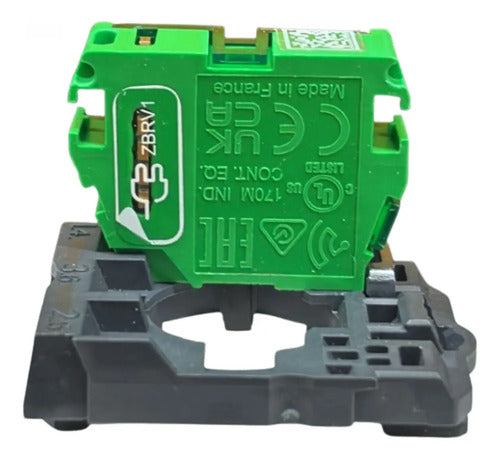Botão Plástico Wireless Verde Zb5rta3 Schneider Verde