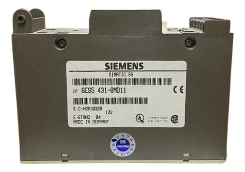 Modulo De Entrada 6es5431-8md11 Siemens Marrom