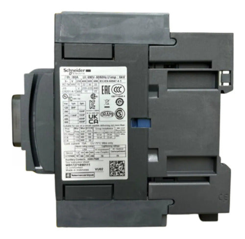 Contator Tripolar Tesys D Everlink 50a Lc1d50am7 Schneider 220v
