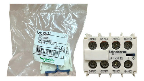 Contato Auxiliar 2na+2nf Tesys K La1kn22 Schneider 690v