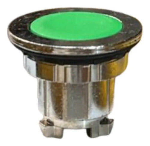 Kit Com 3: Cabeçote Para Botão Faceado Vd Zb4fa3 Schneider Verde 0
