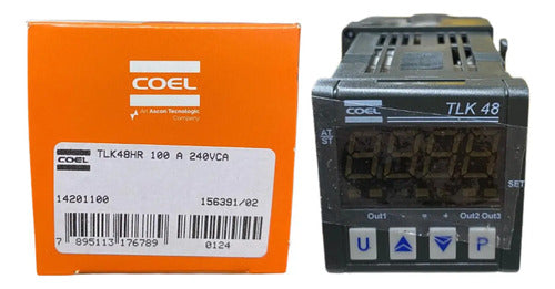 Controlador De Temperatura Digital Tlk48hr 100/240vca Coel