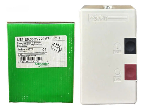 Chave Magnética 220v Le1e0.33cv220m7 Schneider