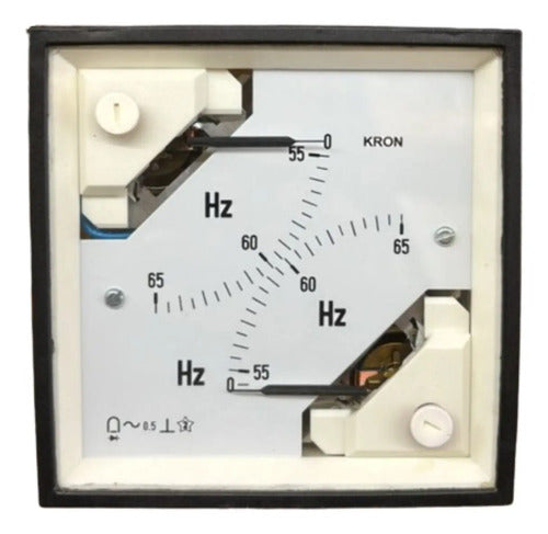Frequencimetro Bh96pi 96x96mm 55 A 65hz Duplo 120v Ip54 Kron