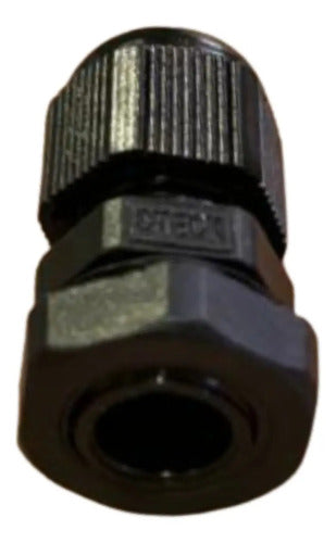 Kit Com 50 Peças: Prensa Cabo S799cpti Preto Pg7 Steck