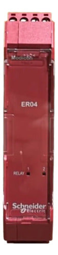 Modulo Para Rele De Segurança Xpsmcmer0004 Schneider 24v