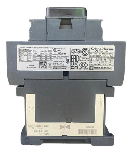 Contator Tripolar Tesys 32a 1na+1nf 24vcc Lc1d32bd Schneider 24v