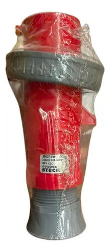 Plug N4276w 3p+t 32a 380/440v 6h Vermelho Ip67 Steck 440v