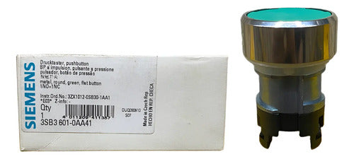 Botao 1na+1nf Verde 3sb3601-0aa41 Siemens Verde -