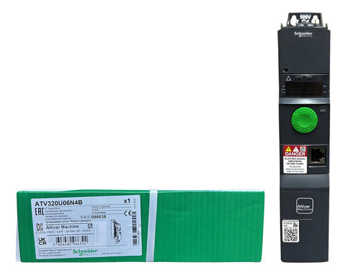 Inversor De Frequência 1,9a 380/480v Atv320u06n4b Schneider 480v