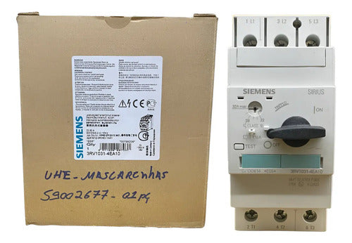 Disjuntor Motor 3rv1031-4ea10 22-32a Siemens 690v 50hz