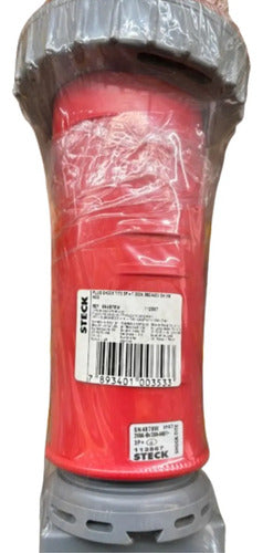 Plug Sn4876w 200a 3p+t 380/440v Vermelho Steck 380/440v
