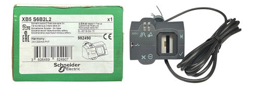 Botao Biometrico Para Ihm 24v 200ma Pnp Xb5s6b2l2 Schneider Cinza 24