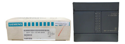 Modulo De Entrada 6es7221-1ef00-0xa0 Siemens Cinza