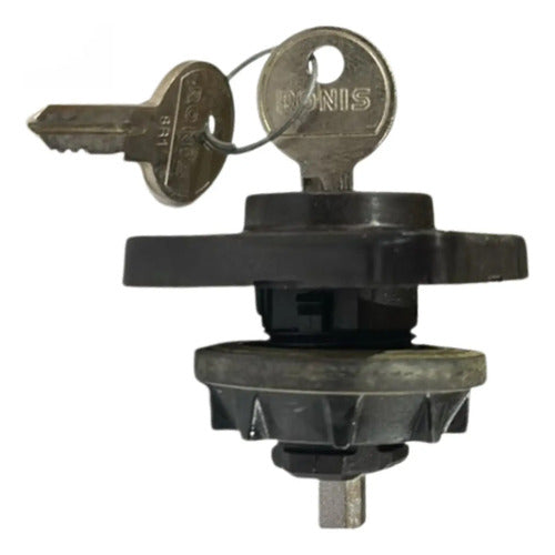 Cabeçote 45x45mm Com Chave 1 Furo Kbc1s Schneider Metálico 0