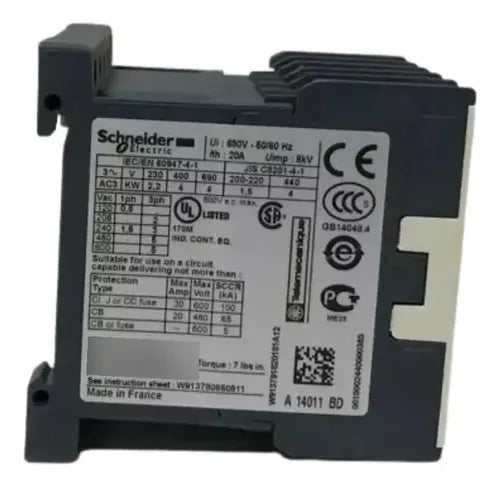 Contator Auxiliar Tesys Lp1k0901bd Schneider