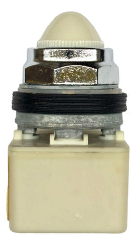 Sinaleiro 30mm Metálico 9001kp7w9 220/240vca Bc Schneider Branco 220/240 Vca