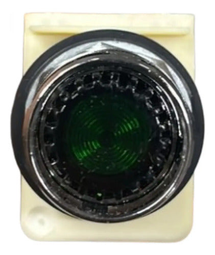 Botão 30mm Metálico 1na Verde 9001k3l35lggh5 Schneider Verde 1na