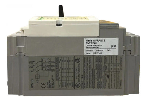 Disjuntor Termomagnético 25-40a 750v 8kv Gv7re40 Schneider