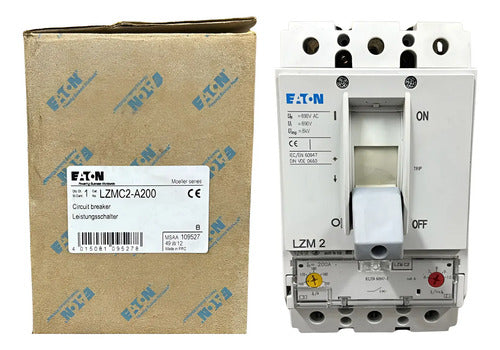 Disjuntor Tripolar 200a Lzmc2-a200 Eaton