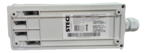 Tomada Sobrepor 3p+ Neutro+ Terra 32a 440v 6h Ss5206dd Steck Branco E Vermelho