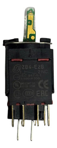 Corpo Para Botão 16mm Plástico Luminoso Zb6zb45b Schneider