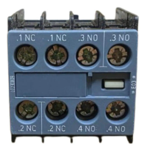 Bloco De Contato Auxiliar 2na+2nf 3rh2911-1ha22 Siemens -