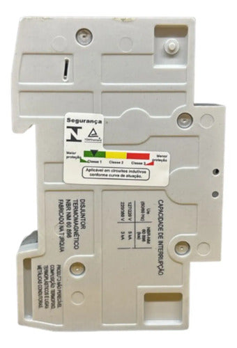 Kit 6 Peças: Disjuntor 20a Curva C 1p 5sx1120-7 Siemens