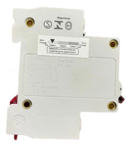 Kit Com 4: Disjuntor Unipolar Sd-61c63 63a Curva C Steck