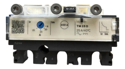 Disparador Nsx100 Tm25d Tripolar Lv429036 Schneider