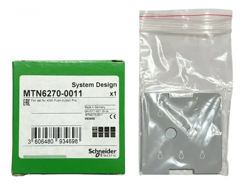 Conjunto De Folhas Para Botão Knx Pro Mtn6270-0011 Schneider