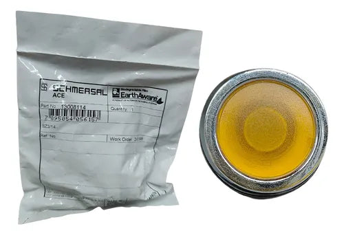 Botão De Comando Bz3/14 30 Mm Amarelo Ace Schmersal Bz3 14