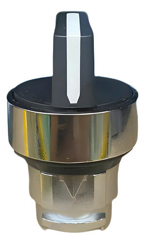 Cabeçote Para Chave Seletora Ø22mm Metálico Zb4bd5 Schneider Preto -