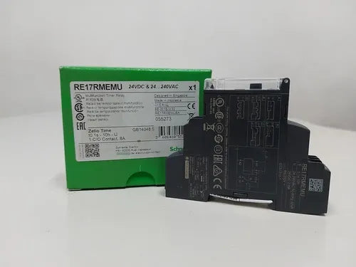 Rele Temporizador Multi 24vcc-24/240vca Re17rmemu
