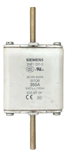 Elemento Fusível Sitor 3ne1331-0 350a Siemens 690v
