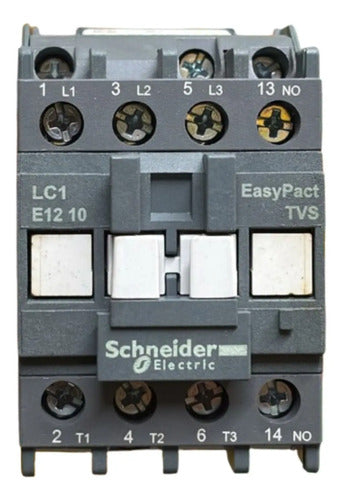 Contator 3p 12a 1na 24vca Lc1e1210b7 Schneider 24v