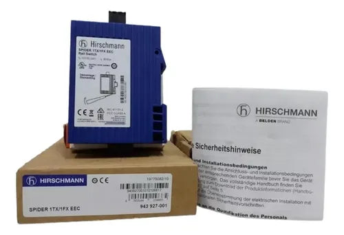 Switch Hirschmann Spider 1tx/1fx Eec 943.927.001 Novo !!!