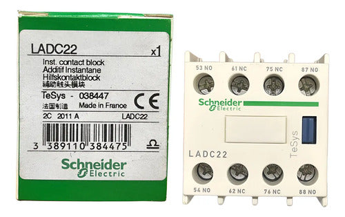 Bloco De Contato Auxiliar Tesys 3na+1nf Ladn31 Schneider 690v
