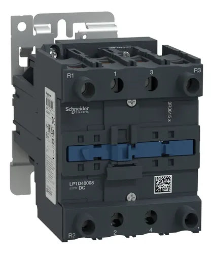 Contator 4p Tesys 2na+2nf 40a 24vcc Lp1d40004bd Schneider 24v