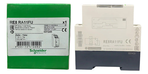 Rele Temporizador Rep. 0,1-10s/110-240v Re8ra11fu Schneider 240