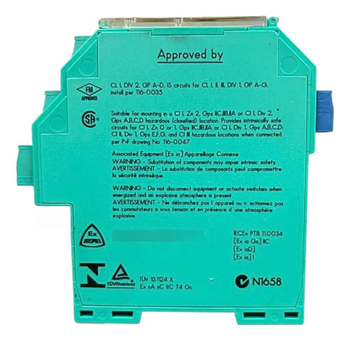Amplificador Comutação Kfd2-sr2-ex1.w.lb 132959 Pepperlfuchs