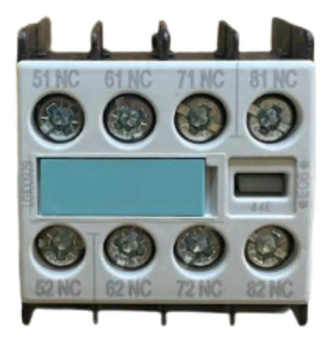Bloco De Contato Auxiliar 4nf 3rh1911-1ga04 Siemens -