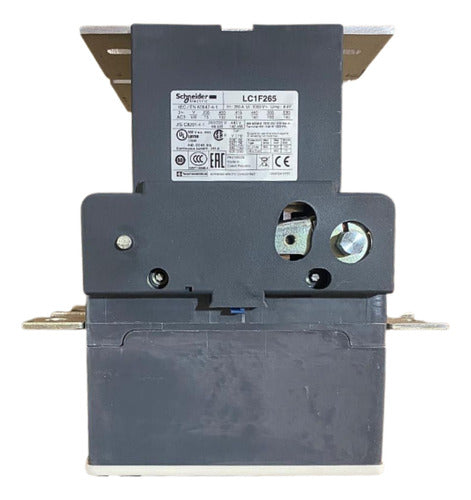 Contator Tripolar 265a 440vca 50/60hz Lc1f265r7 Schneider 440vca