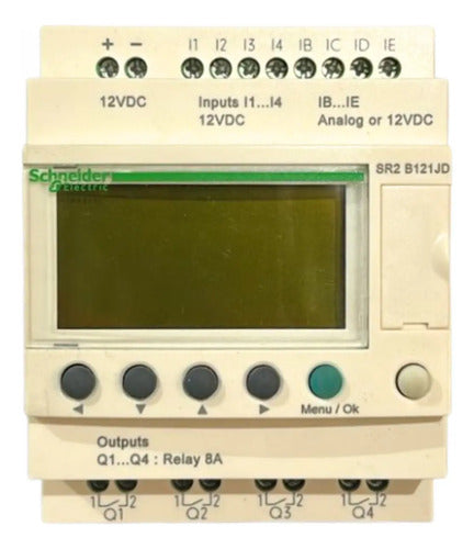 Modulo Logico Display E Relogio 12vcc Sr2b121jd Schneider