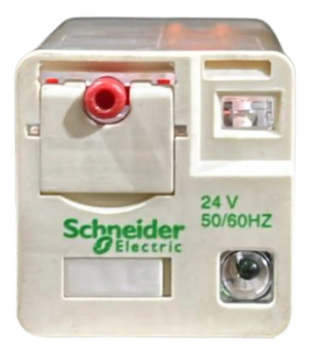 Kit Com 2: Rele Universal Com Led 3nanf Rumc3ab2b7 Schneider 24vca