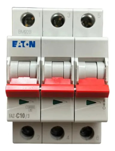 Disjuntor Tripolar Faz-c10/3-sa 10a Eaton
